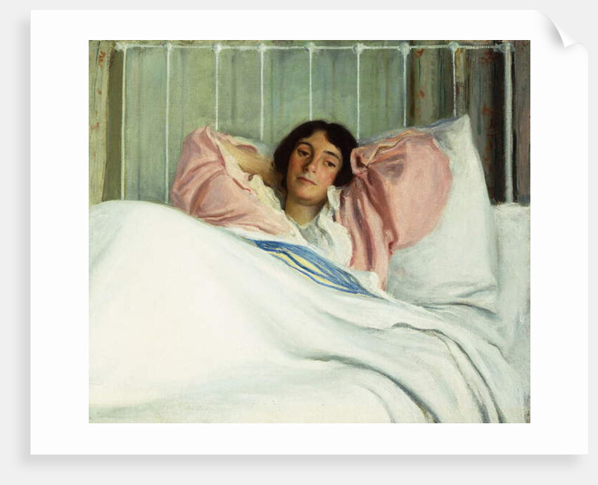 Portrait of the Artist's Wife Edith by Joseph Rodefer De Camp