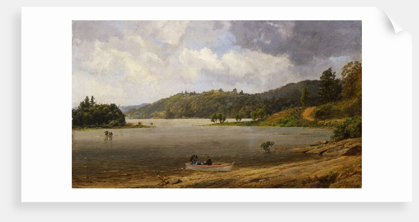 On the Wawayanda Lake, New Jersey, 1873 by Jasper Francis Cropsey
