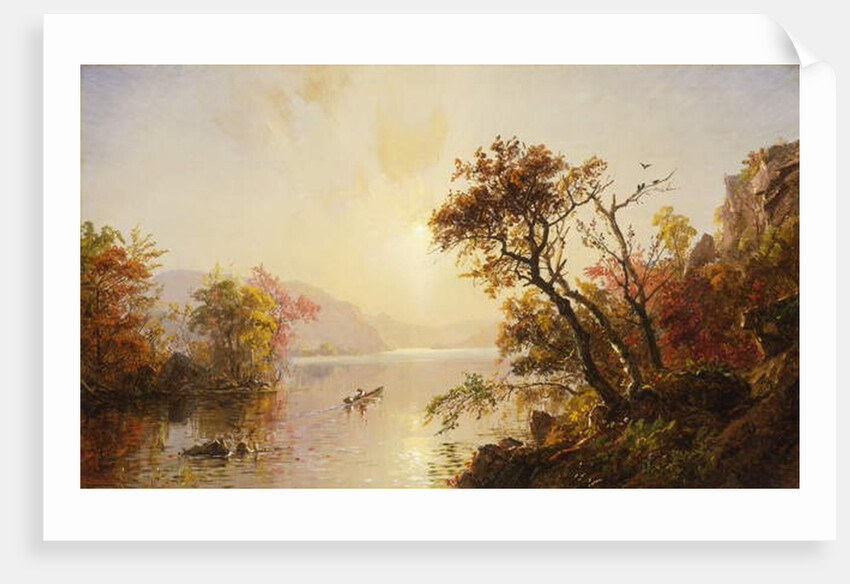 Rowing out of a Cove, 1878 by Jasper Francis Cropsey