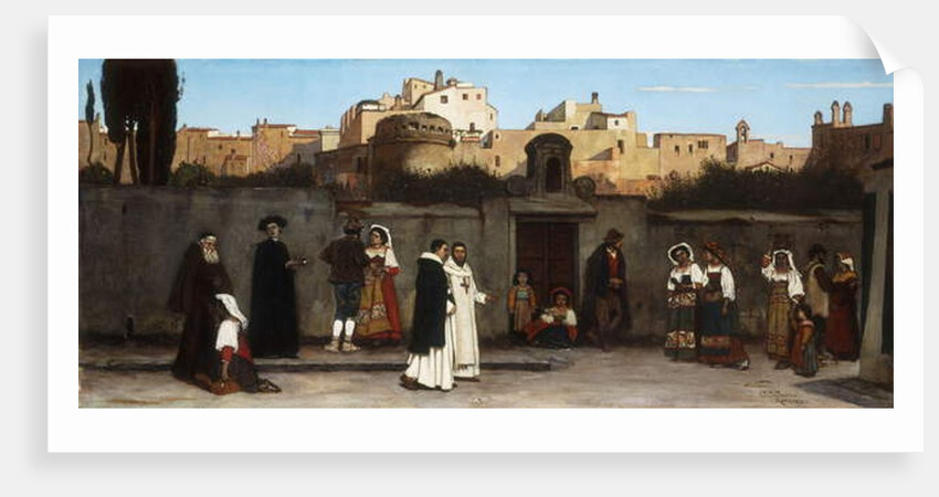 Roman Street Scene, 1872 by Charles Caryl Coleman