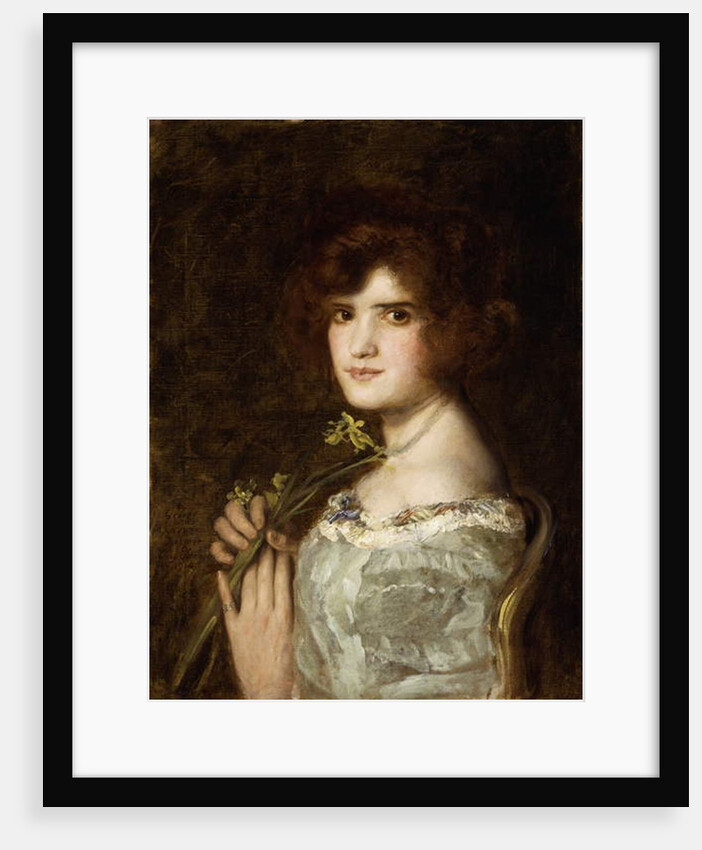 Neva Palmer, 1914 by August Franzen