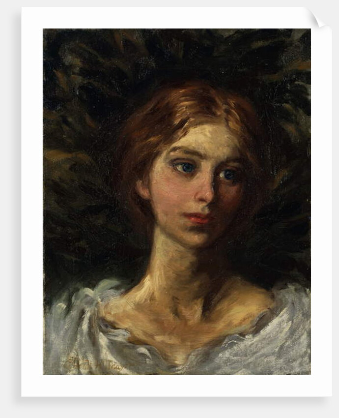 Portrait of a Girl, by Abbott Handerson Thayer