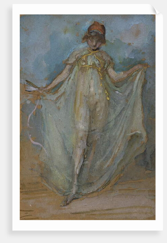 Green and Gold, The Dancer by James Abbott McNeill Whistler