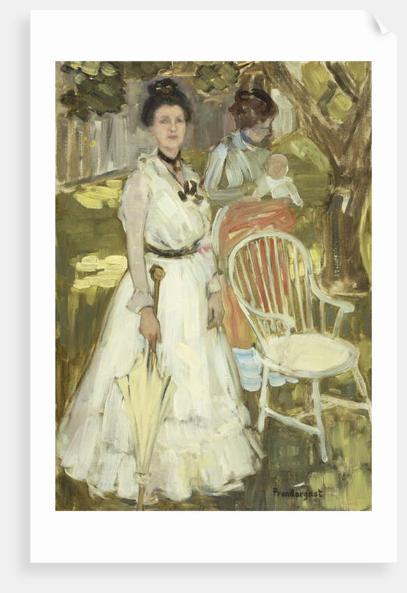 Portrait of Mrs by Maurice Brazil Prendergast