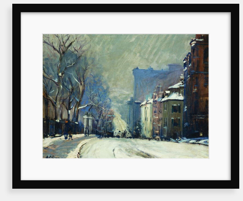 Beacon Street in Winter by Arthur Clifton Goodwin