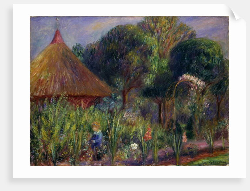 Lenna by a Summer House, c.1917 by William James Glackens