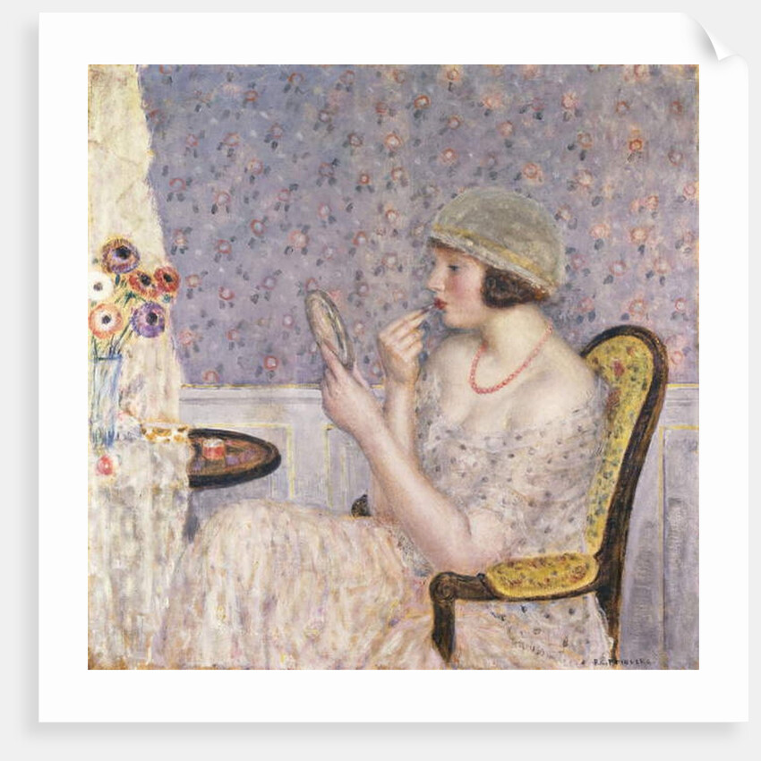 Woman at a Dressing Table, by Frederick Carl Frieseke