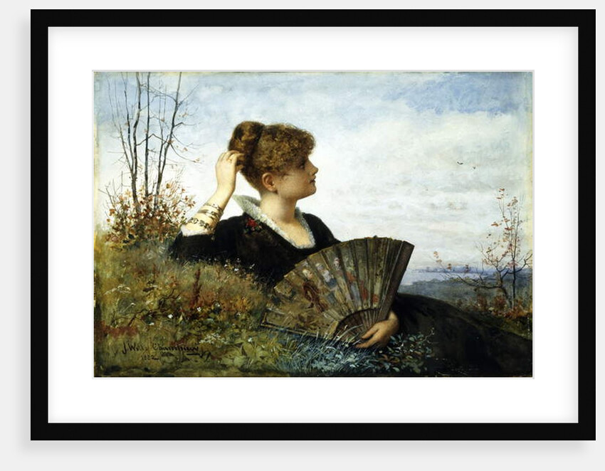The Fan by James Wells Champney