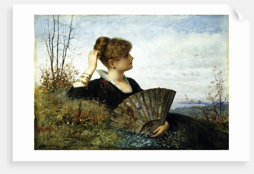 The Fan by James Wells Champney