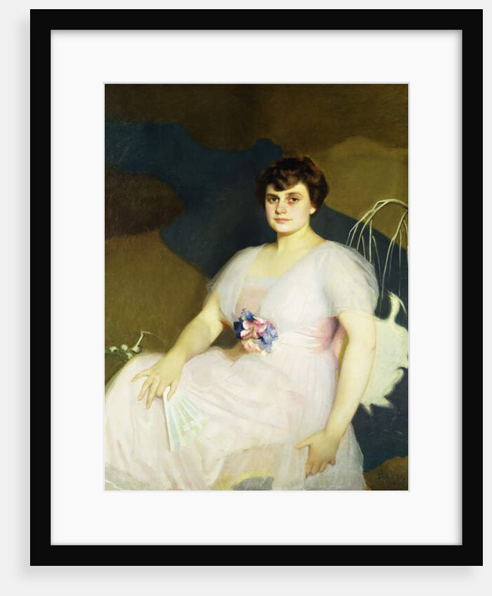 Portrait of Charlotte Parker Milne, 1916 by William McGregor Paxton
