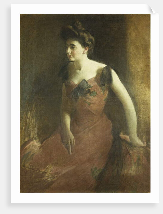 Woman in a Red Dress, 1900 by John White Alexander