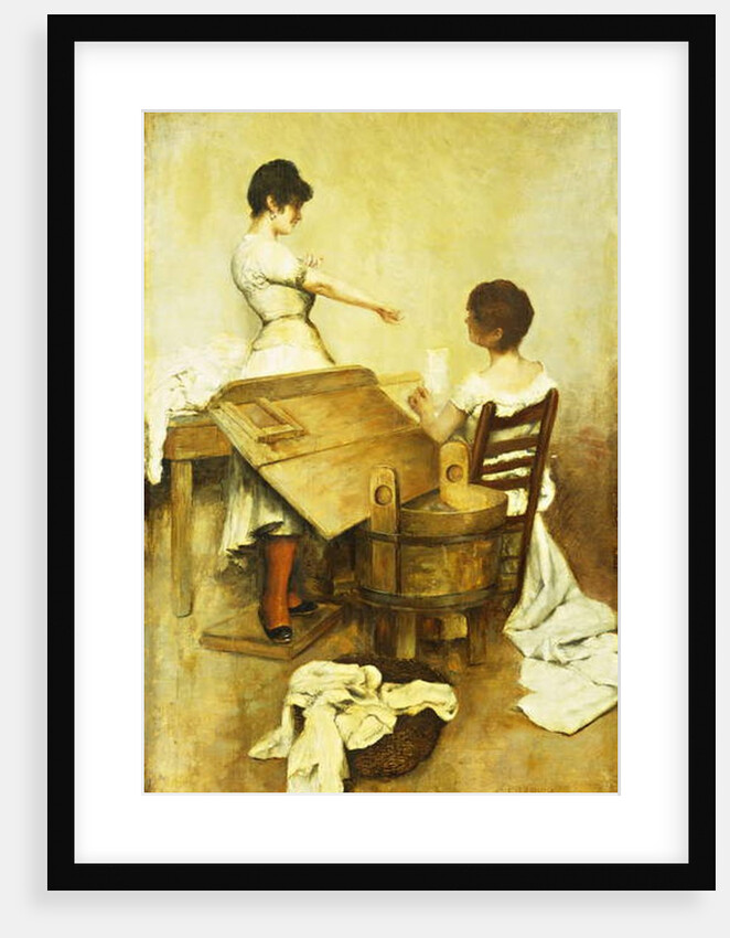 Washerwomen by Charles Frederic Ulrich