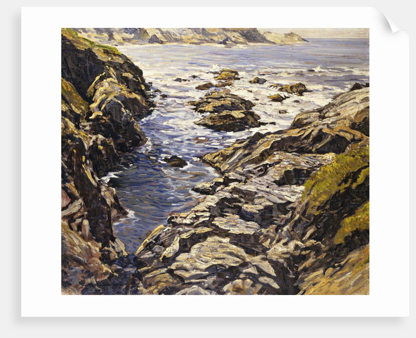 Rocky Coast by Walter Elmer Schofield