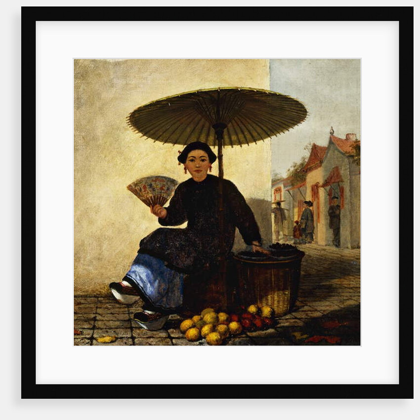 Fruit Seller, 1862 by Enoch Wood Perry
