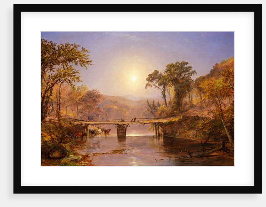 Indian Summer on the Delaware River, 1862 by Jasper Francis Cropsey