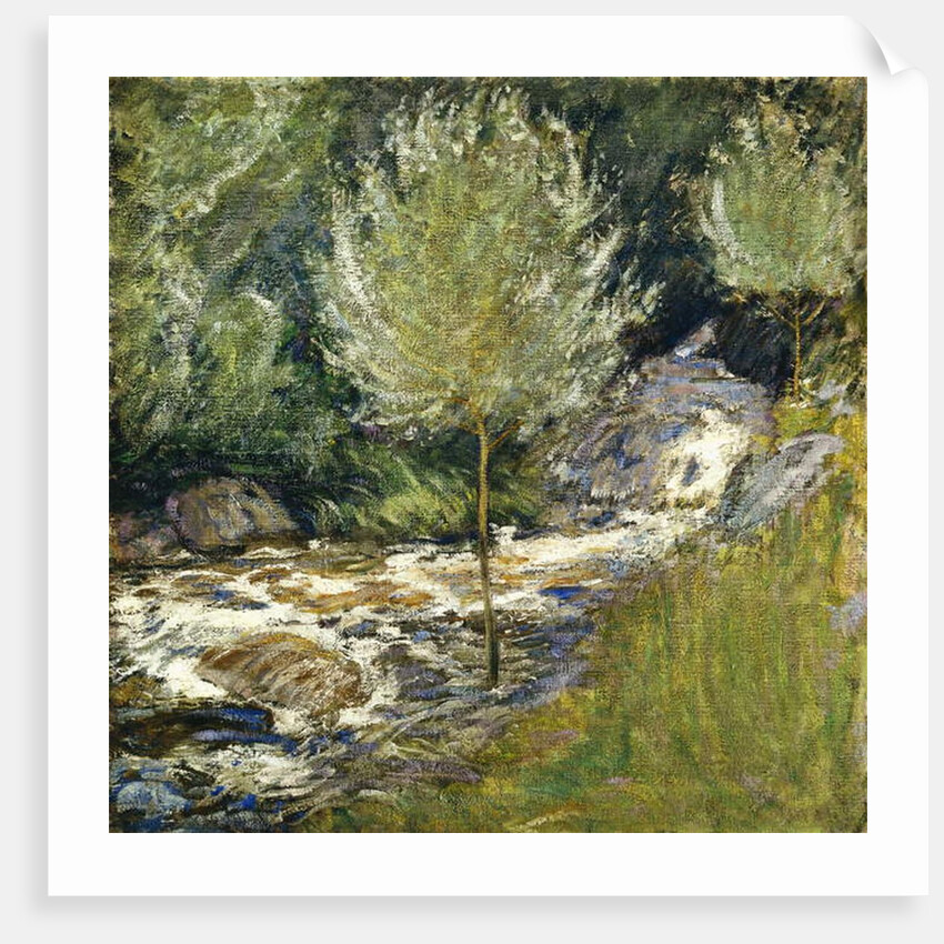 Horseneck Falls, Greenwich, Connecticut by John Henry Twachtman