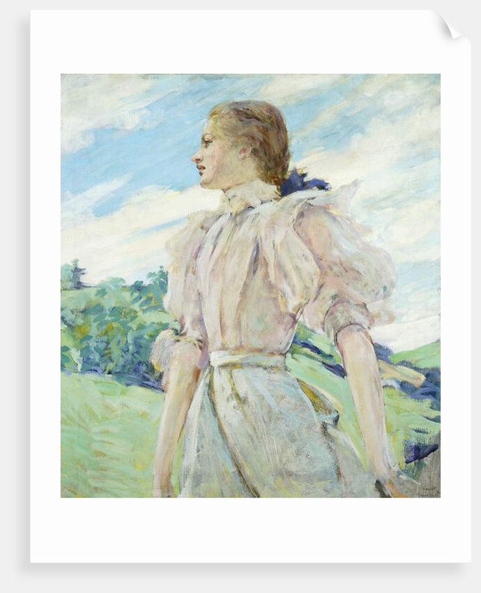 A Breezy Day, c.1898 by Robert Reid