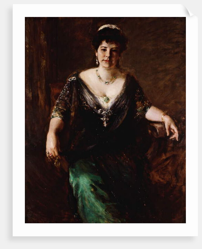Portrait of Mrs, c.1910 by William Merritt Chase