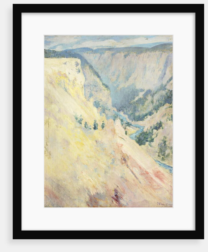 Yellowstone Park by John Henry Twachtman