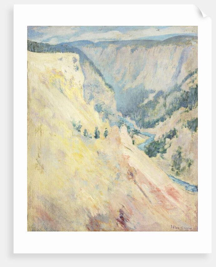 Yellowstone Park by John Henry Twachtman