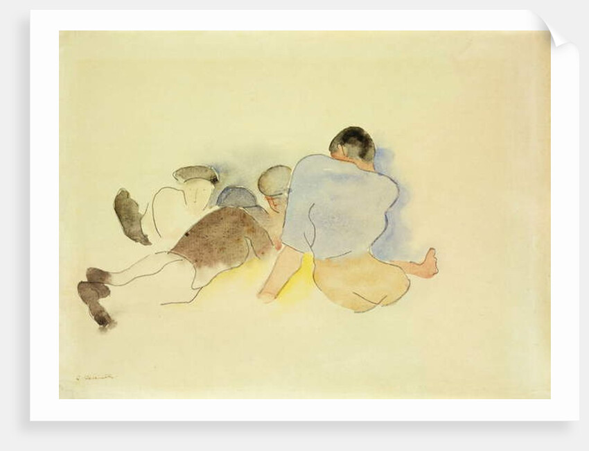 On the Beach by Charles Demuth