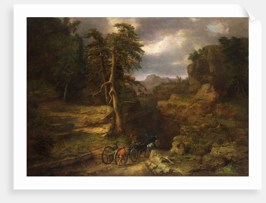 The Gloomy Days of 1776 by George Snr. Inness
