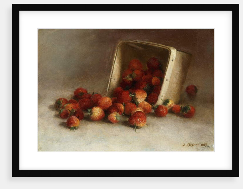 Box of Strawberries, 1897 by Joseph Decker