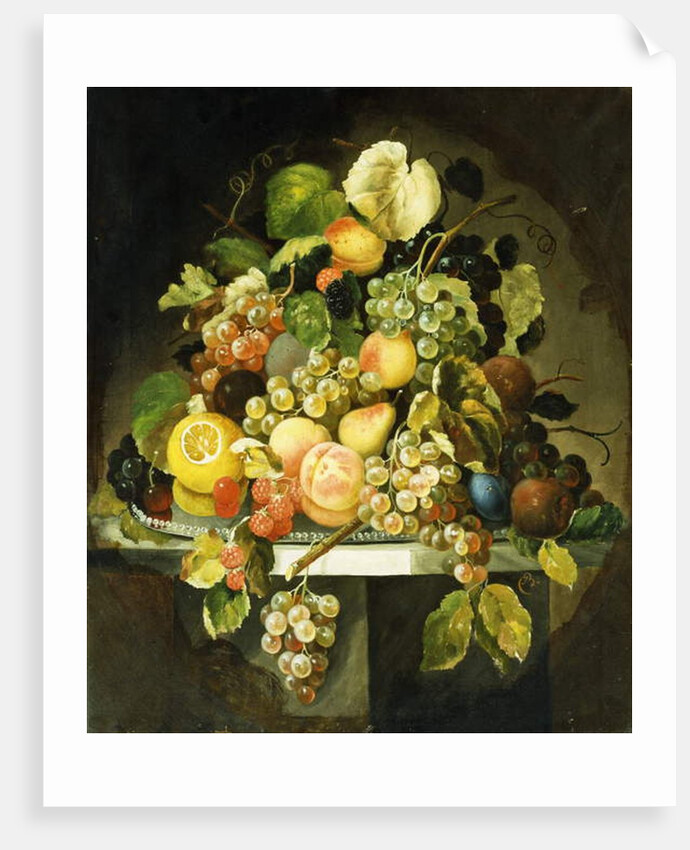 Still Life with Fruit by Charles Baum