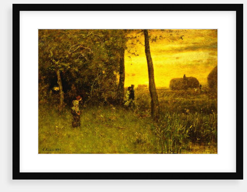 The Bathers, 1888 by George Snr. Inness