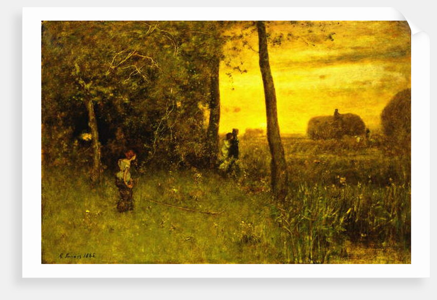 The Bathers, 1888 by George Snr. Inness