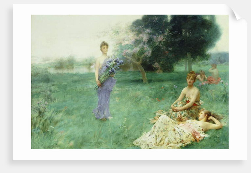 `Fleur De Luce' by Henry Siddons Mowbray