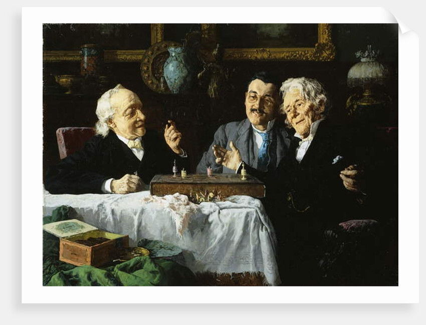 Chess Game by Louis Charles Moeller