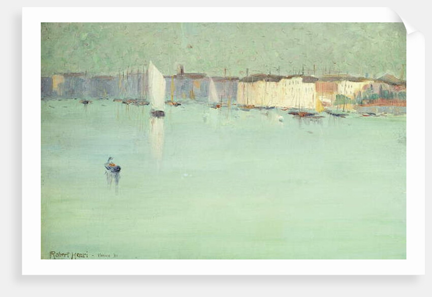 Early Morning, Venice, 1891 by Robert Cozad Henri