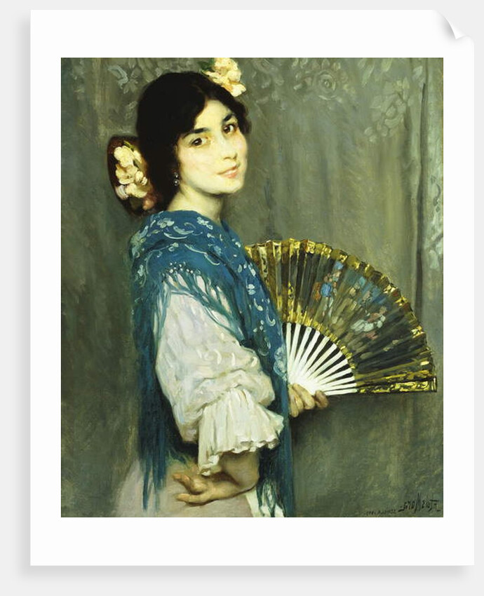 Mercedes, 1909 by Francis Luis Mora