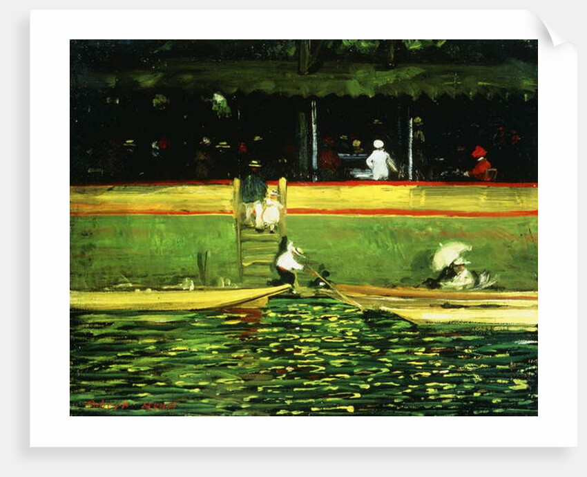 At Joinville, 1896 by Robert Cozad Henri