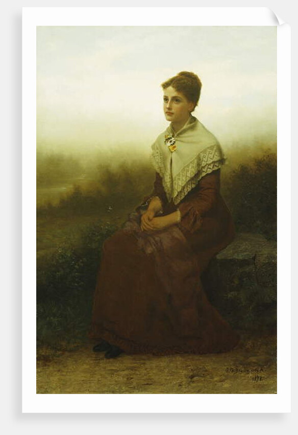 Reverie, 1878 by John George Brown