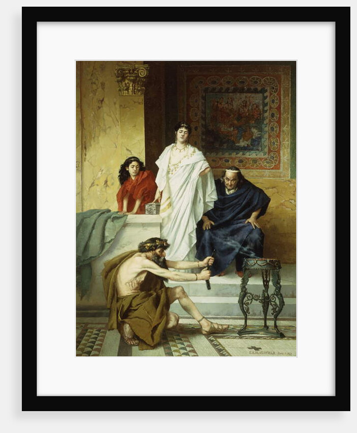 Preparing for a Sacrifice, 1877 by Edwin Howland Blashfield