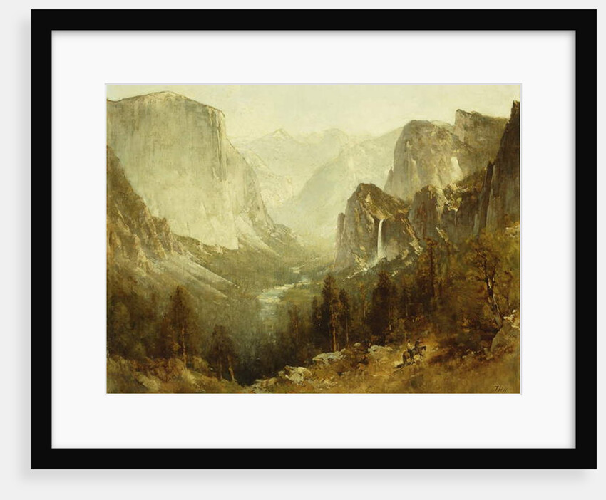 Hunting In Yosemite, 1890 by Thomas Hill