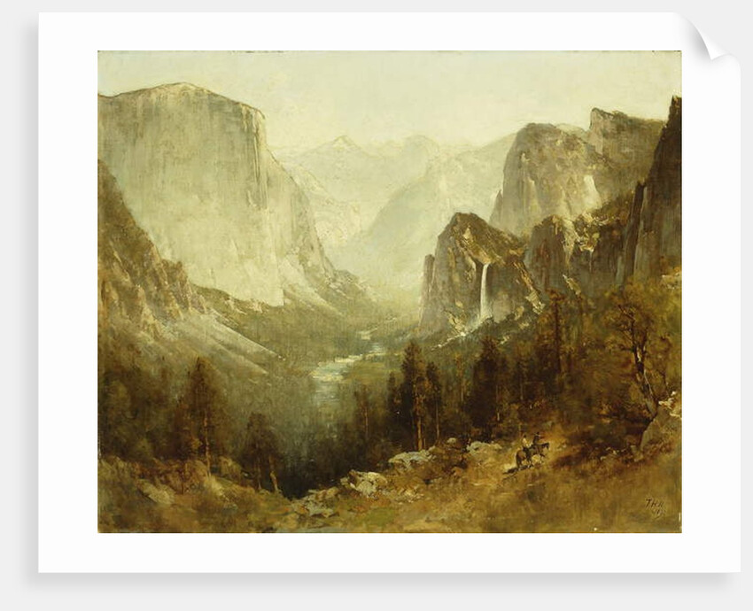 Hunting In Yosemite, 1890 by Thomas Hill
