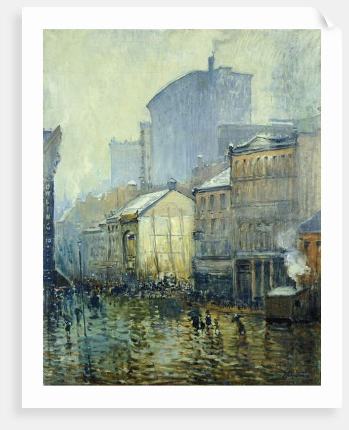 Lower Manhattan by Arthur Clifton Goodwin