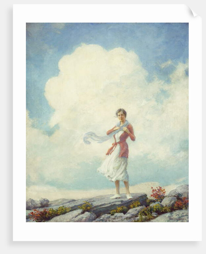 On the Summit, 1932 by Charles Courtney Curran