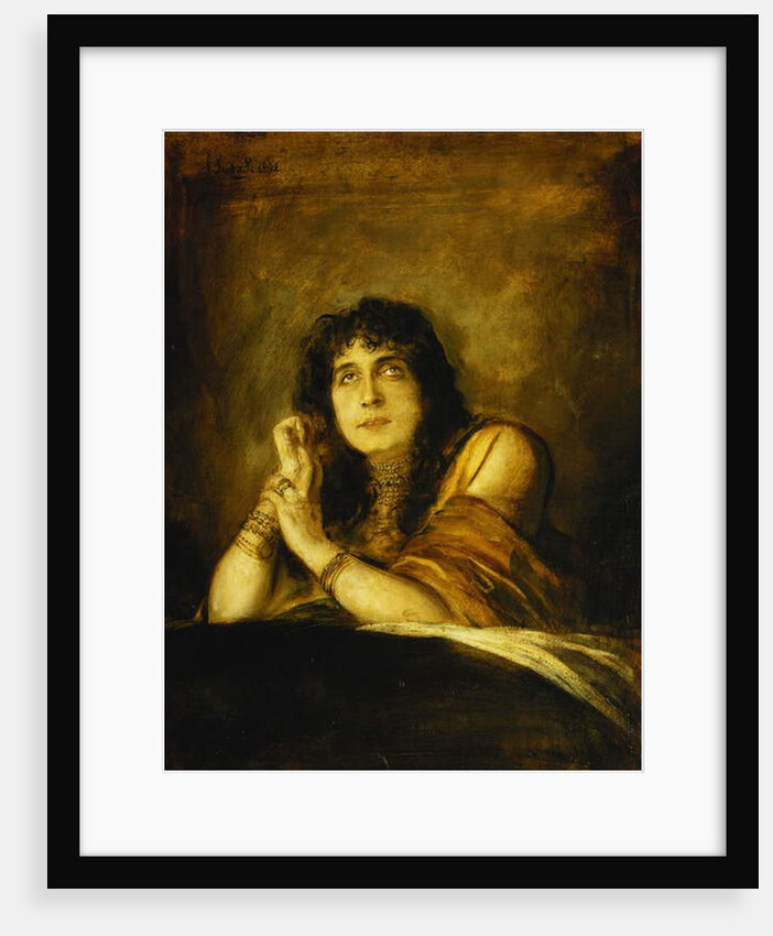 Portrait of Sarah Bernhardt, as Lady Macbeth, 1892 by Franz Seraph von Lenbach