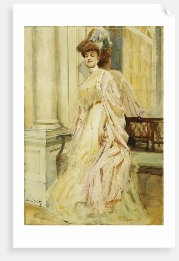An Elegant Lady, 1905 by William Ablett