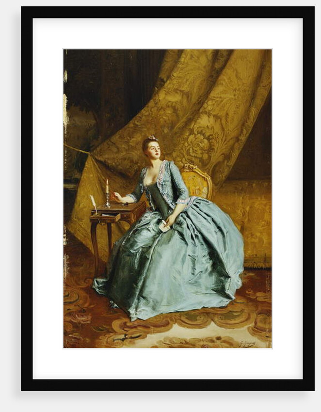 The Missive by Gustave Jacquet