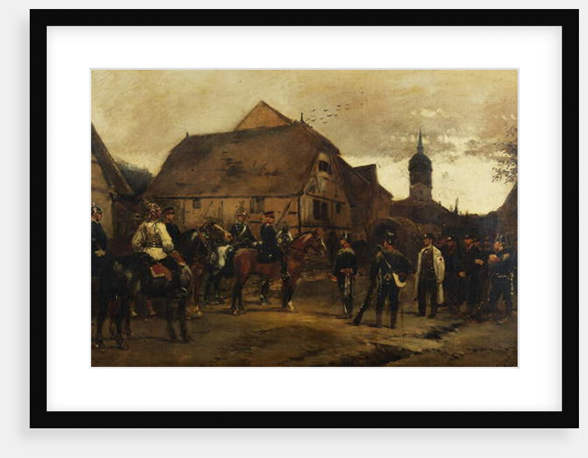 The Capture, 1878 by Jean-Baptiste Edouard Detaille