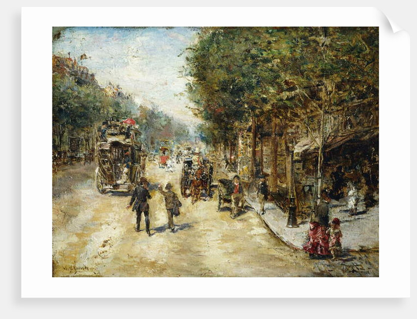 Les Grands Boulevards, Paris, by Eduardo-Leon Garrido