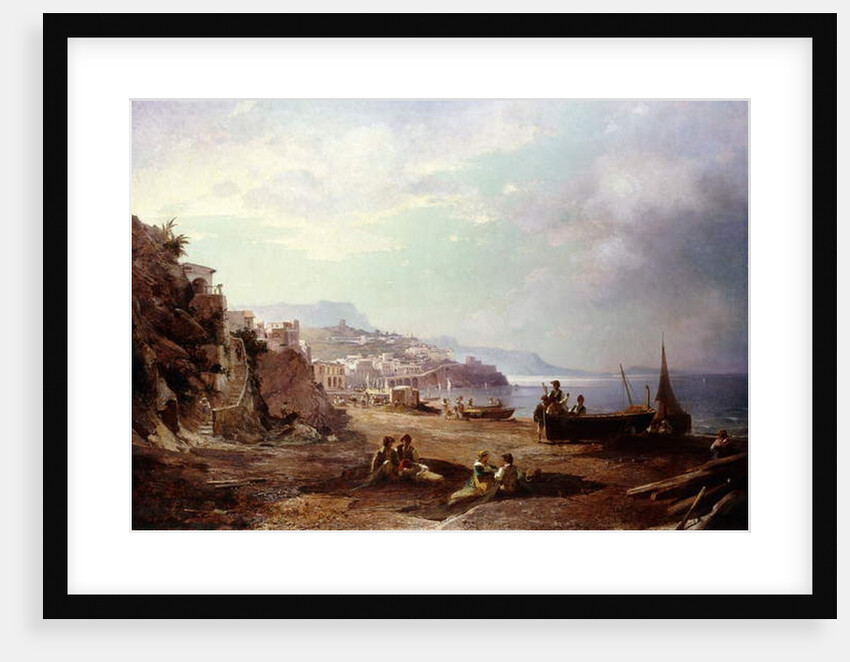 Amalfi, 1870 by Franz Richard Unterberger