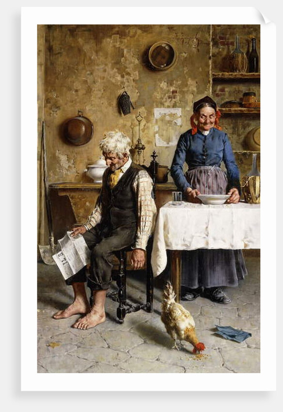Domestic Bliss, by Eugenio Zampighi