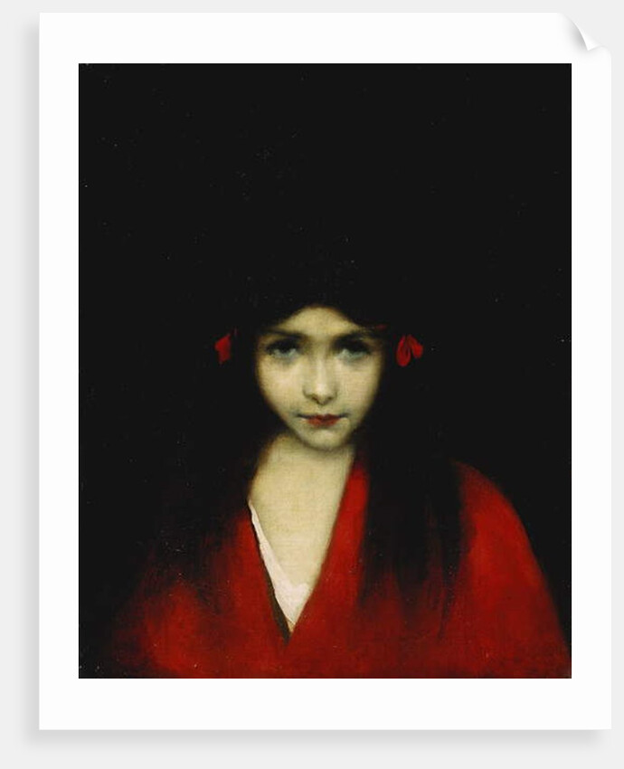 Head of a Girl by Jean-Jacques Henner