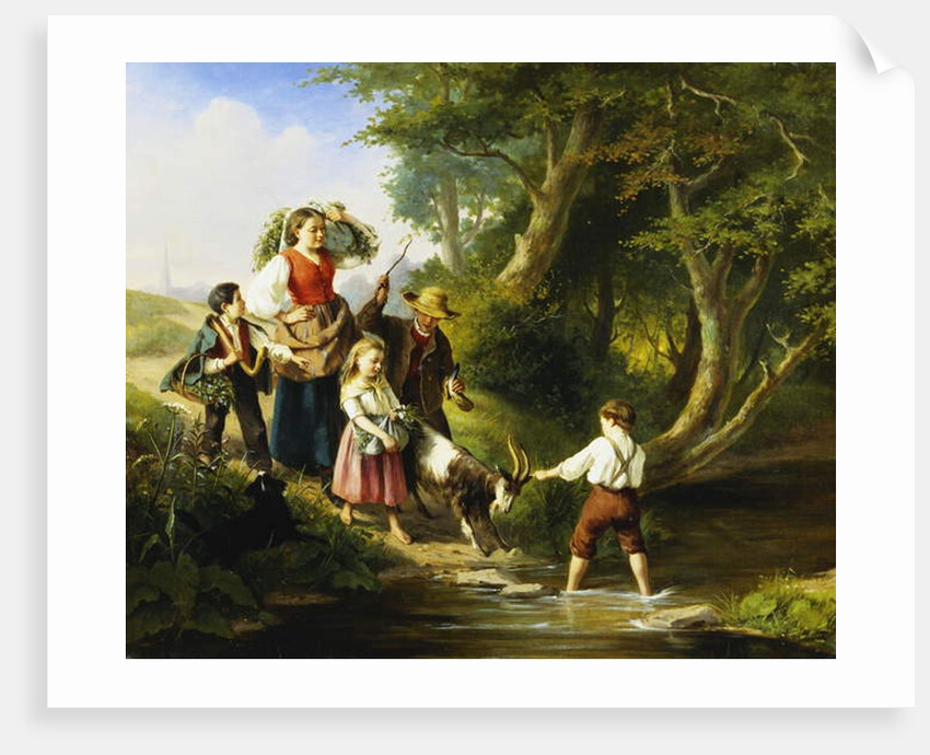 Crossing the Ford by Jan Walraven